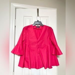 The Pomander Place hot pink shirt